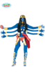 Costume de déesse bleue