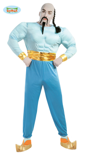 Costume de déguisement de l'esprit bleu