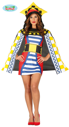 Costume de jeu de cartes de la Reine des coeurs
