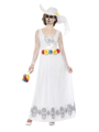 Costume de mariée squelette zombie