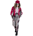 Costume de pirate squelette pour hommes