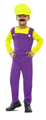 Costume de plombier Wario pour enfants
