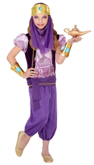 Costume de princesse orientale pour les filles