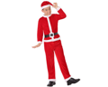 Costume de père Noël 6-8 ans
