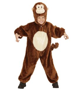 costume de singe en peluche pour les enfants