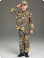 Costume de soldat de l’armée pour enfants