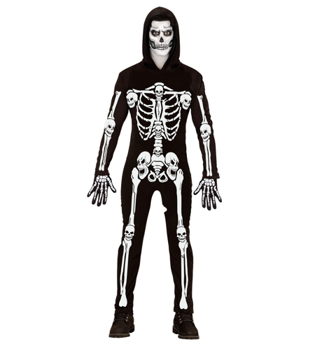 Costume de squelette pour hommes