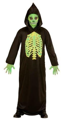 Costume de squelette radioactif pour enfants.