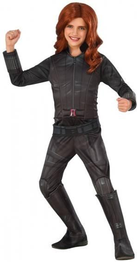 Costume de super-héros Black Widow pour filles