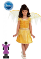 Costume d'enfant féerique avec des ailes
