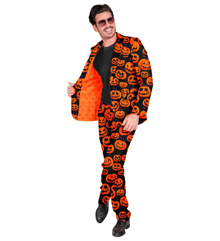 Costume d'homme Halloween citrouille