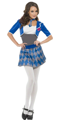 Costume d'écolière/étudiante bleu