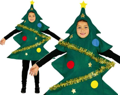 Costume d’arbre de Noël pour les enfants