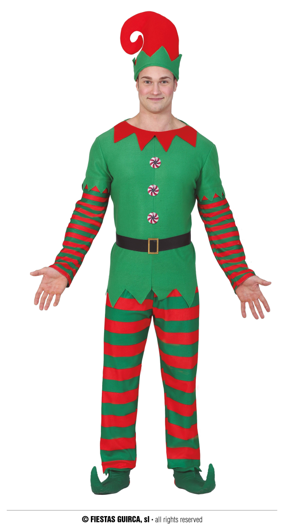 Costume d’elfe de Noël
