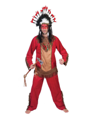 Costume d’homme indien faucon rouge