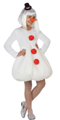 Costume fancy dress Snowman girl