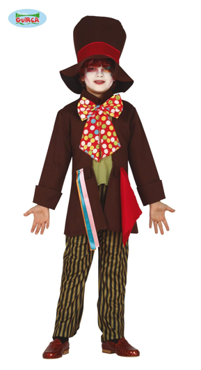 Costume fou de chapelier pour des enfants