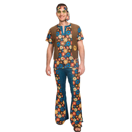 Costume hippie des années 70 pour hommes
