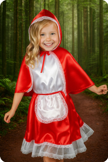 Costume Petit chaperon rouge enfant
