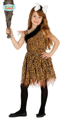 Costume primitif des cavernes pour des filles
