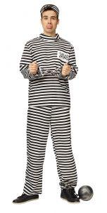 Costume Prisonnier avec chapeau