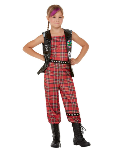 Costume punk pour fille