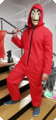 Costume red overalls La Casa De Papel/Money Heist