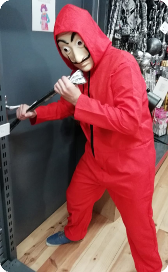 Costume red overalls La Casa De Papel/Money Heist