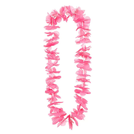 Couronne de fleurs d'Hawaï rose