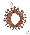 couronne de Noël rennes