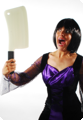 Couteau de boucher glow in the dark