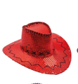 Cowboy hat glitter gold