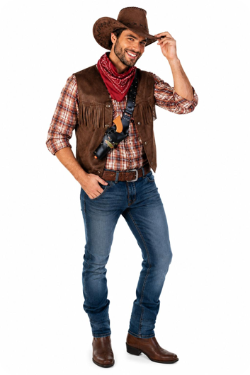 Cowboy Holster Arizona - Revolver met Riem
