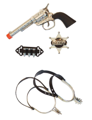 Cowboyset 5dlg met sporen
