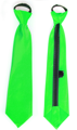 Cravate satin vert