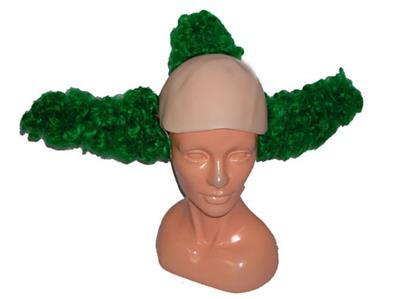 Crazy krusty clown wig