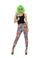 creepy clown legging halloween