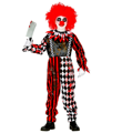 criminal clown costume for children