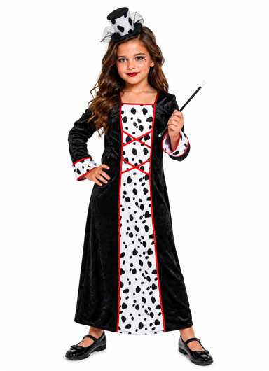Cruella Dress for Girls