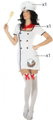Cuisinier deguisement pour dames