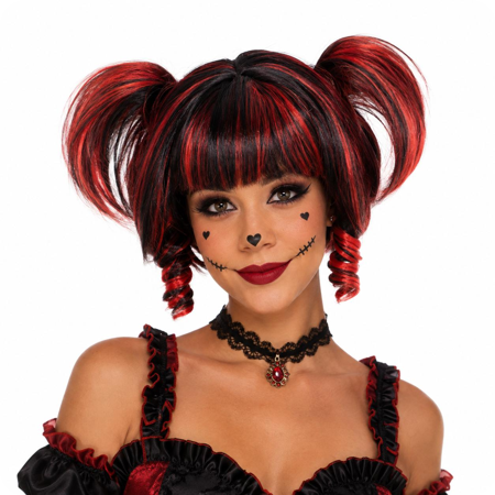 cute vampire wig