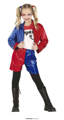 Dangereuse fille costumée de glam quinn