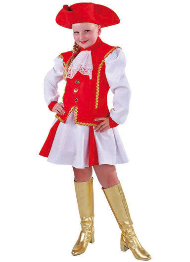 Dansmarieke majorette kostuum voor meisjes