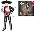 Day of the dead kind jongens kostuum