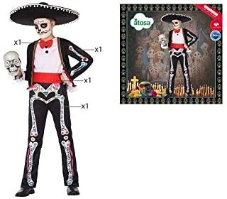 Day of the dead kind jongens kostuum