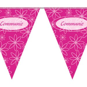 Decoration flagline communion