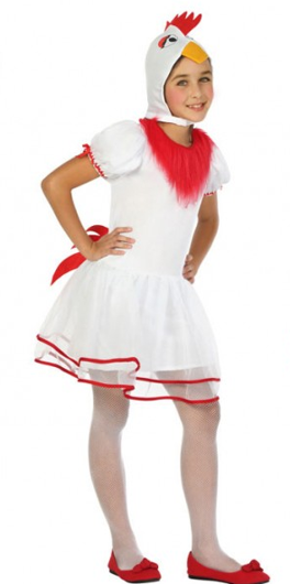 deguisement de poulet pour les filles