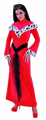 Deguisement de reine médival rouge