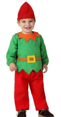 Deguisement d'elfe bébé