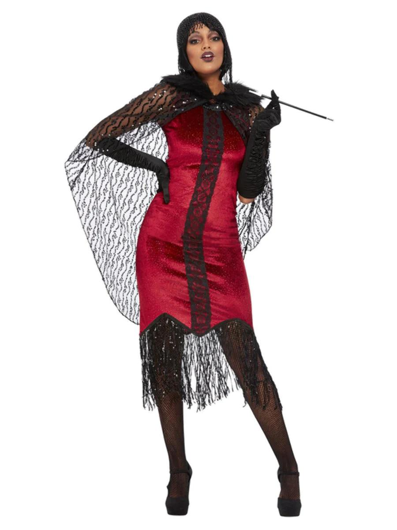 Deluxe vampire 1920s dress